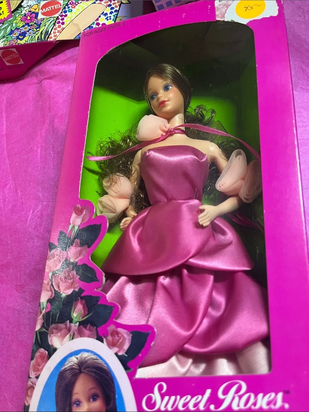 1983 Mattel Sweet Roses P.J. doll (Model #7455) NRFB